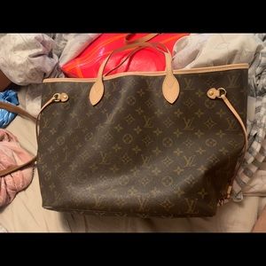 ❌TRADED❌Louis Vuitton monogram neverfull mm bag